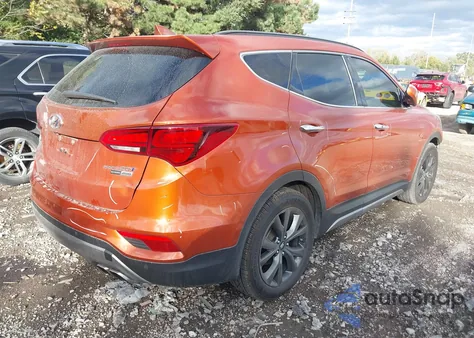 2017 Hyundai Santa Fe Sport 2.0T Ultimate from USA, damaged, VIN 5XYZWDLA8HG384021
